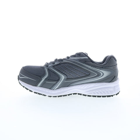 Fila Memory Reckoning 9 Slip Resistant Composite Toe Womens Gray Athletic Shoes