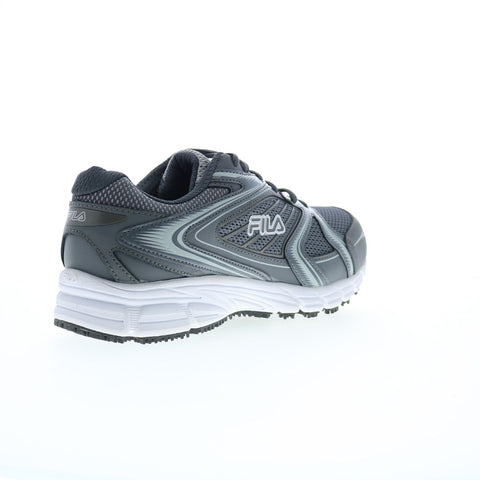 Fila Memory Reckoning 9 Slip Resistant CT Womens Gray Athletic Work Shoes
