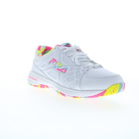 Fila Double Bounce 3 5PM00605-199 Womens White Lifestyle Sneakers Shoes