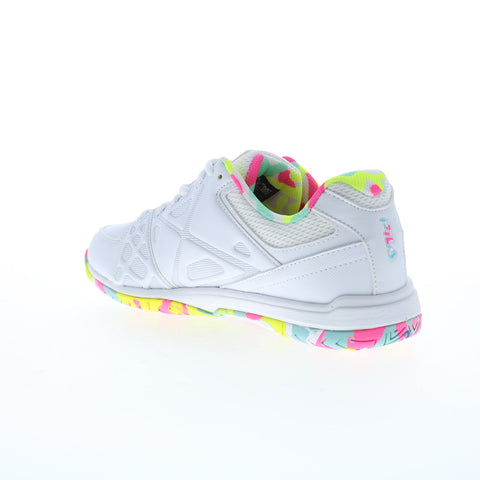 Fila Double Bounce 3 5PM00605-199 Womens White Lifestyle Sneakers Shoes