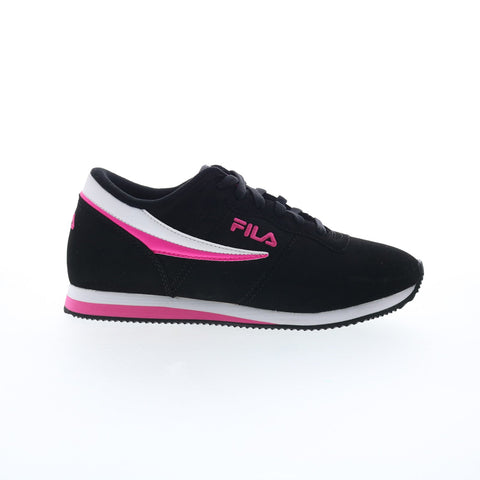 Fila Machu 5RM01055-020 Womens Black Synthetic Lifestyle Sneakers Shoes