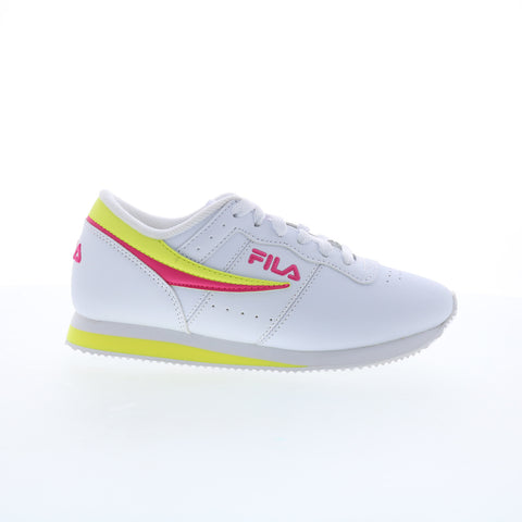 Fila Machu 5RM01058-140 Womens White Synthetic Lifestyle Sneakers Shoes