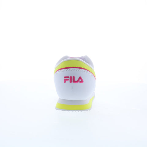 Fila Machu 5RM01058-140 Womens White Synthetic Lifestyle Sneakers Shoes