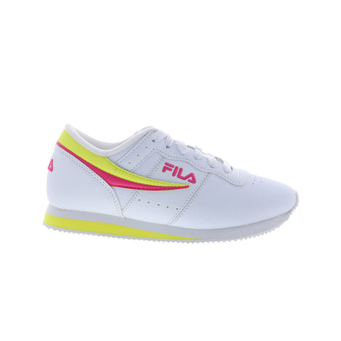Fila Machu 5RM01058-140 Womens White Synthetic Lifestyle Sneakers Shoes