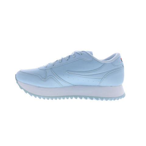 Fila Fila Orbit 5RM01536-431 Womens Blue Leather Lifestyle Sneakers Shoes