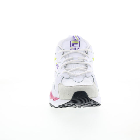 Fila Ray Tracer 5RM01572-152 Womens White Leather Lifestyle Sneakers Shoes