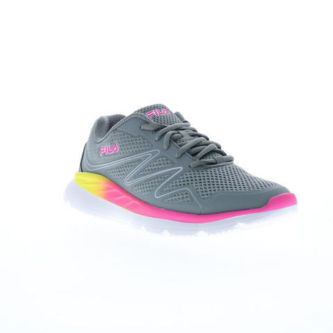 Fila Memory Panorama 9 5RM01889-070 Womens Gray Mesh Athletic Running Shoes