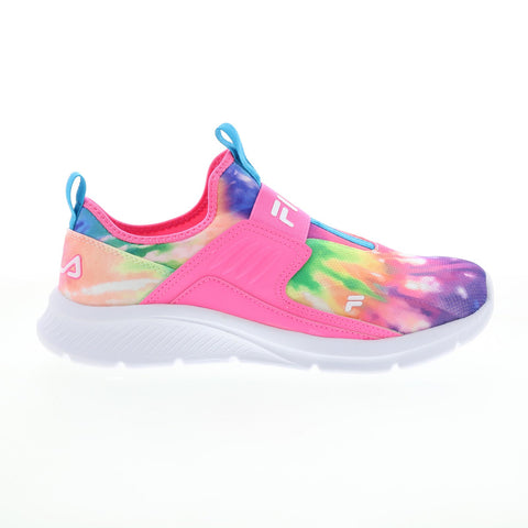 Fila Accolade Evo 2 Tie Dye Womens Purple Lifestyle Sneakers Shoes