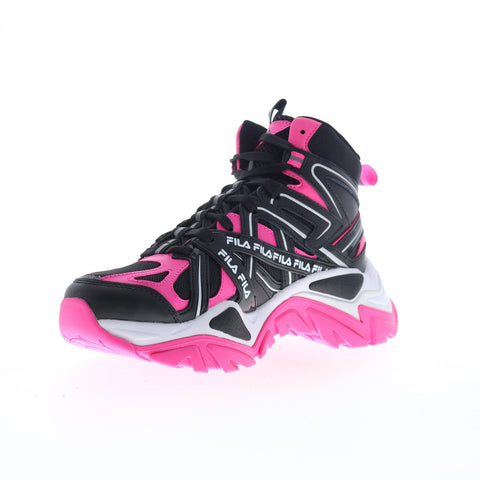 Fila Electrove 2 High 5RM02187-020 Womens Black Lifestyle Sneakers Shoes