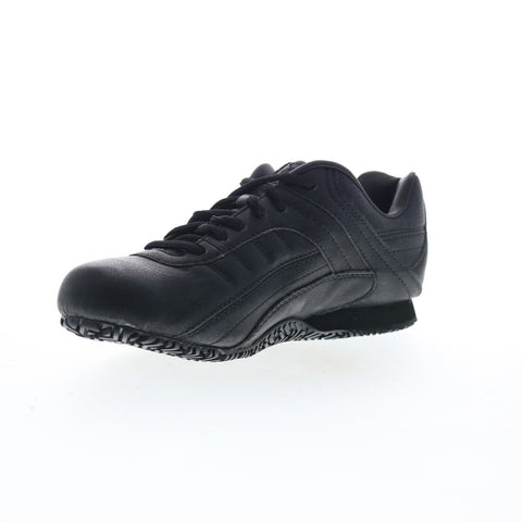 Fila Memory Elleray 5 Slip Resistant Womens Black Athletic Work Shoes