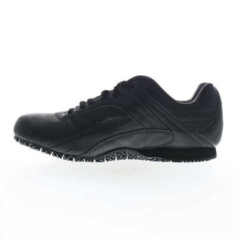 Fila Memory Elleray 5 Slip Resistant Womens Black Athletic Work Shoes