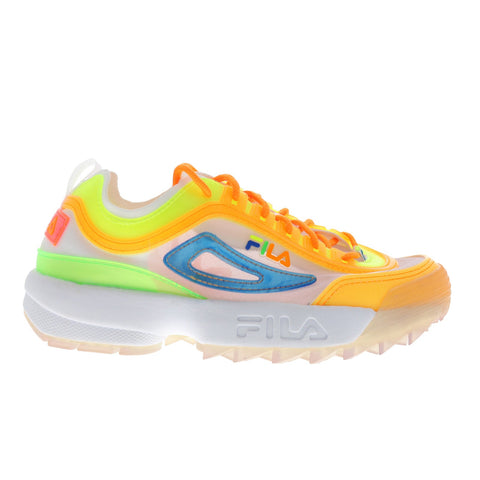 Fila Disruptor II Tl 5XM00833-149 Womens Orange Lifestyle Sneakers Shoes