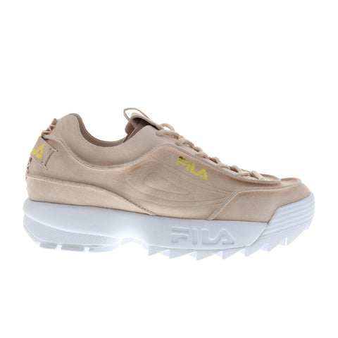 Fila Disruptor II Deconstructed Womens Brown Lifestyle Sneakers Shoes