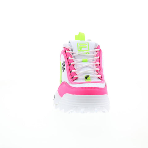 Fila Disruptor II Premium 5XM01763-145 Womens White Lifestyle Sneakers Shoes
