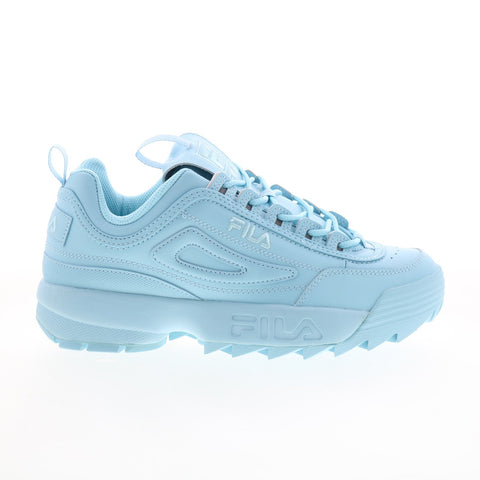 Fila Disruptor II Premium 5XM01763-400 Womens Blue Lifestyle Sneakers Shoes