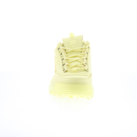 Fila Disruptor II 5XM01763-701 Womens Yellow Lifestyle Sneakers Shoes