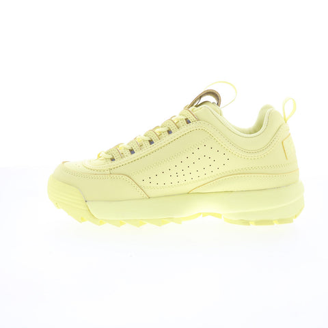 Fila Disruptor II 5XM01763-701 Womens Yellow Lifestyle Sneakers Shoes