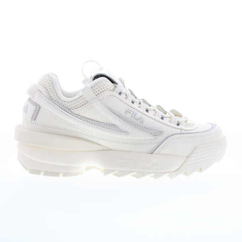 Fila Disruptor II Exp 5XM01766-100 Womens White Lifestyle Sneakers Shoes