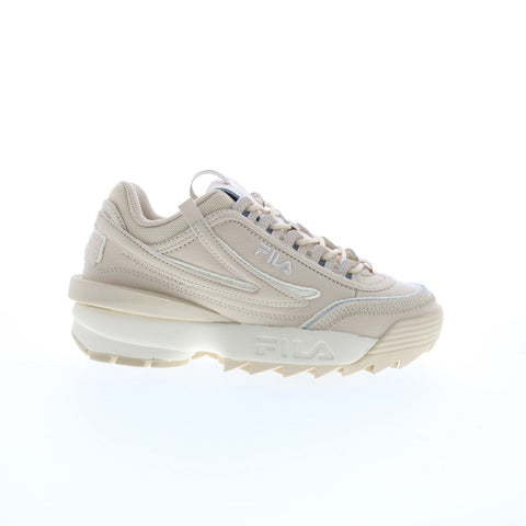 Fila Disruptor II Exp 5XM01803-232 Womens Beige Lifestyle Sneakers Shoes