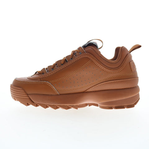 Fila Disruptor II Premium 5XM01807-200 Womens Brown Lifestyle Sneakers Shoes
