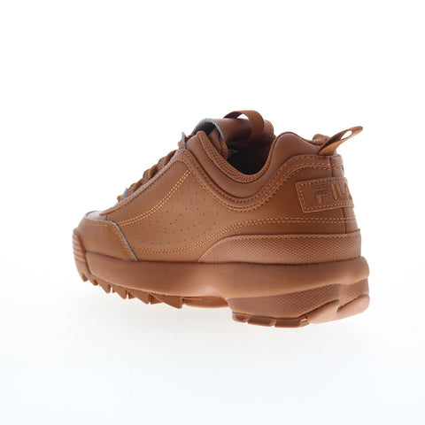 Fila Disruptor II Premium 5XM01807-200 Womens Brown Lifestyle Sneakers Shoes