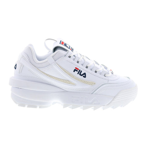 Fila Disruptor II Exp 5XM02256-125 Womens White Lifestyle Sneakers Shoes