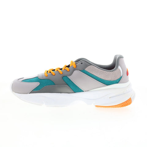 Ellesse Aurano Leather AM 6-10325 Mens Gray Leather Lifestyle Sneakers Shoes