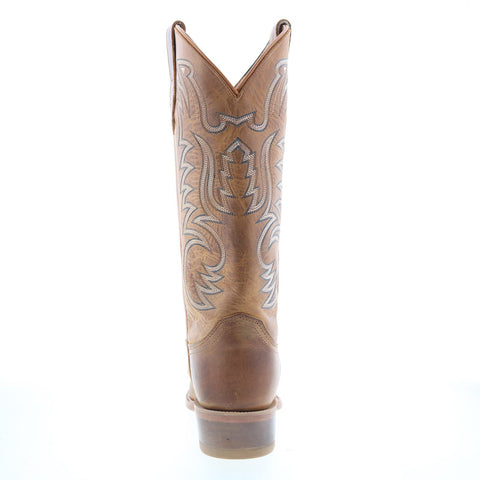 Outlaw Pointed 60050 Mens Brown Leather Slip On Western Boots