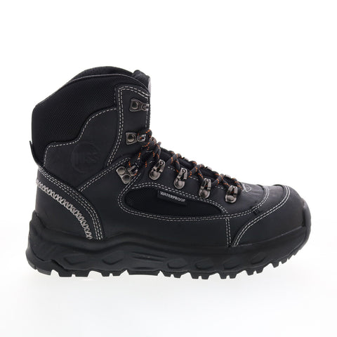 Hoss Blocker Aluminum Toe WP Mens Black Extra Wide 4E Work & Safety Boots