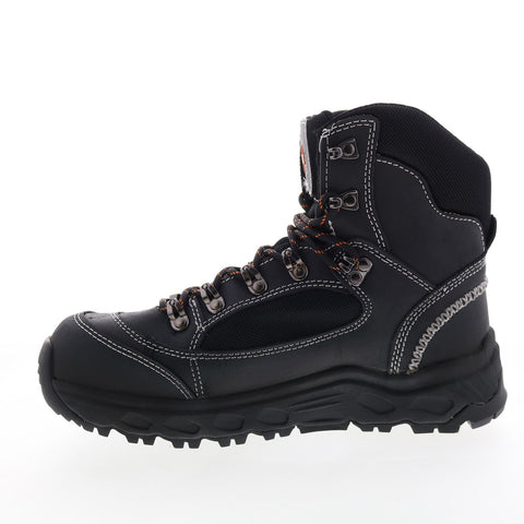 Hoss Blocker Aluminum Toe Waterproof Mens Black Extra Wide 4E Work Boots