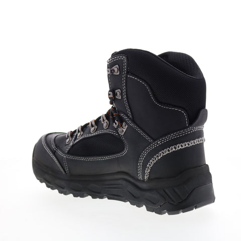 Hoss Blocker Aluminum Toe WP Mens Black Extra Wide 4E Work & Safety Boots