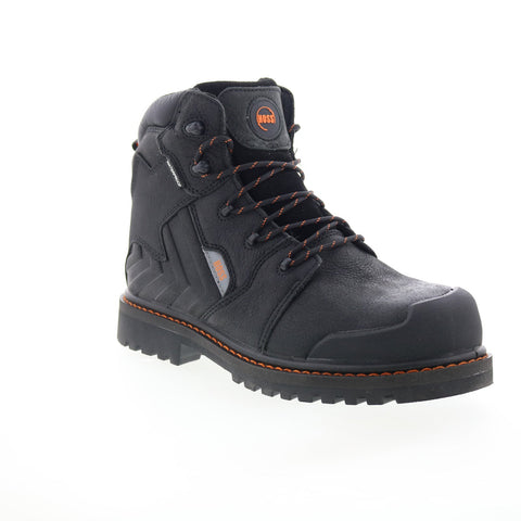 Hoss Bronc Composite Toe WP Mens Black Extra Extra Wide 6E Work Boots