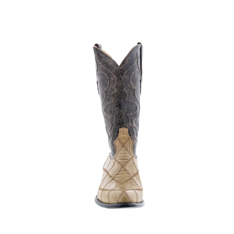 Wild West Ostrich Leg Boots XXX-Toe 601911 Mens Brown Cowboy Western Boots