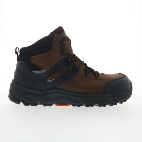 Hoss Stomp Aluminum Toe Waterproof Mens Brown Extra Extra Wide 6E Work Boots