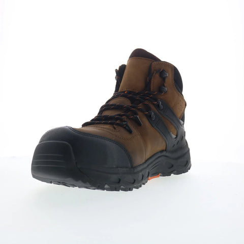 Hoss Stomp Aluminum Toe Waterproof Mens Brown Extra Extra Wide 6E Work Boots
