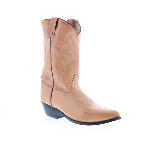 Smoky Mountain Boots Bomber 6025 Womens Brown Leather Slip On Western Boots