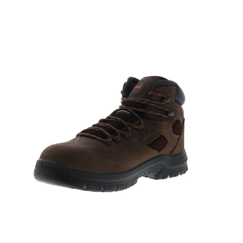 Hoss Lorne Soft Toe 60473 Mens Brown Leather Lace Up Work & Safety Boots