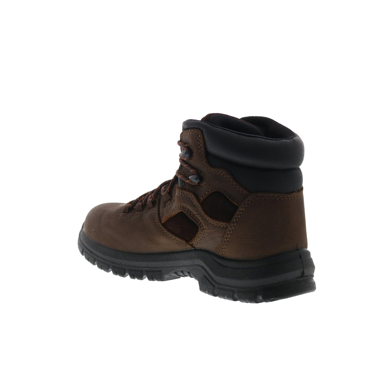 Hoss Range Soft Toe 61172 – Men’s Brown Leather Lace-Up Work Boots – Ankle Height, M Width
