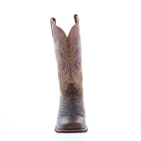 Smoky Mountain Boots Belle Ostrich Print 6053 Womens Brown Western Boots