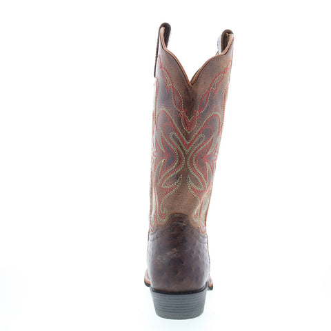 Smoky Mountain Boots Belle Ostrich Print 6053 Womens Brown Western Boots