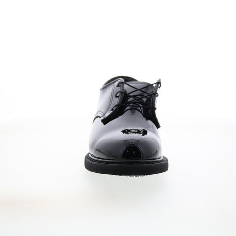 Altama O2 High Gloss Oxford 609211 Womens Black Wide Oxfords Plain Toe Shoes