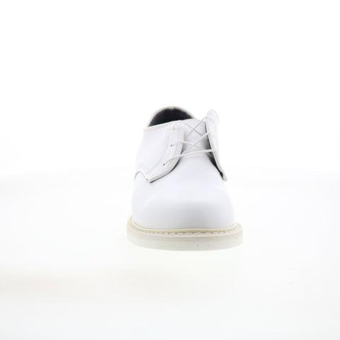 Altama O2 Oxford Leather 609318 Womens White Wide Oxfords Plain Toe Shoes