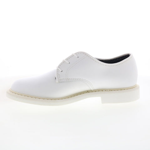 Altama O2 Oxford Leather 609318 Womens White Wide Oxfords Plain Toe Shoes