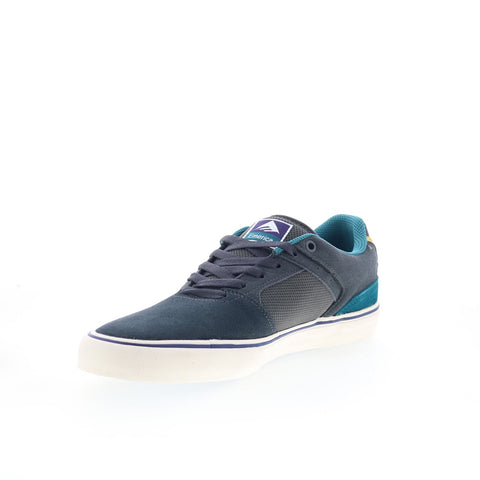 Emerica The Low Vulc 6101000131488 Mens Blue Skate Inspired Sneakers Shoes