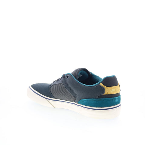 Emerica The Low Vulc 6101000131488 Mens Blue Skate Inspired Sneakers Shoes