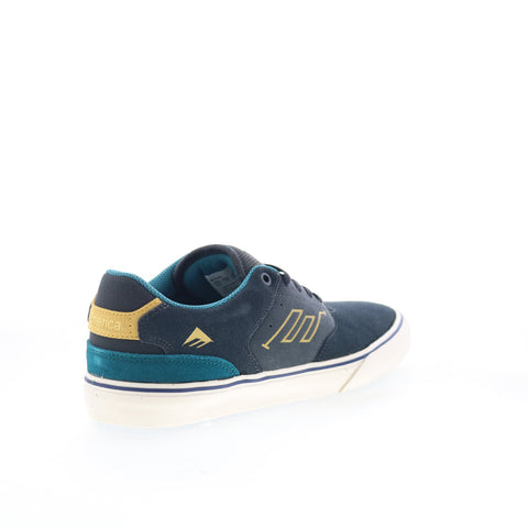 Emerica The Low Vulc 6101000131488 Mens Blue Skate Inspired Sneakers Shoes