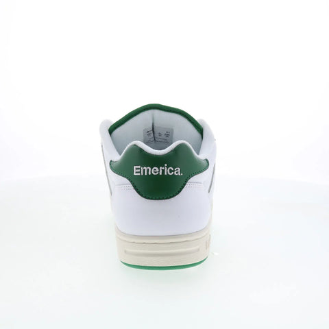 Emerica OG-1 6101000152167 Mens White Leather Skate Inspired Sneakers Shoes
