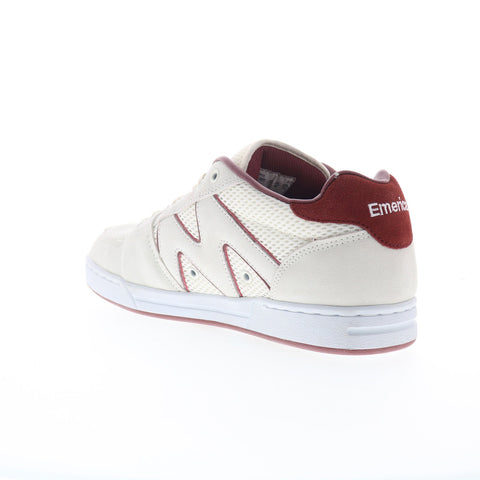 Emerica OG-1 6101000152169 Mens Beige Suede Skate Inspired Sneakers Shoes