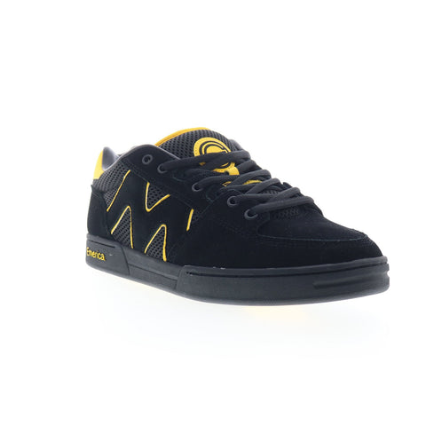 Emerica OG-1 6101000152974 Mens Black Suede Skate Inspired Sneakers Shoes