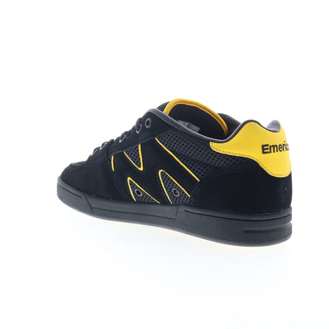 Emerica OG-1 6101000152974 Mens Black Suede Skate Inspired Sneakers Shoes